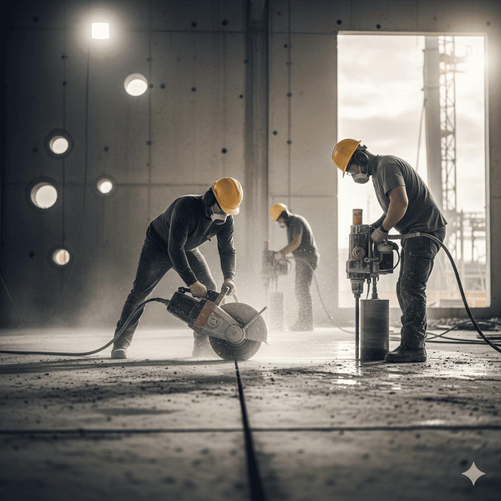 Concrete Cutting & Coring in Calgary